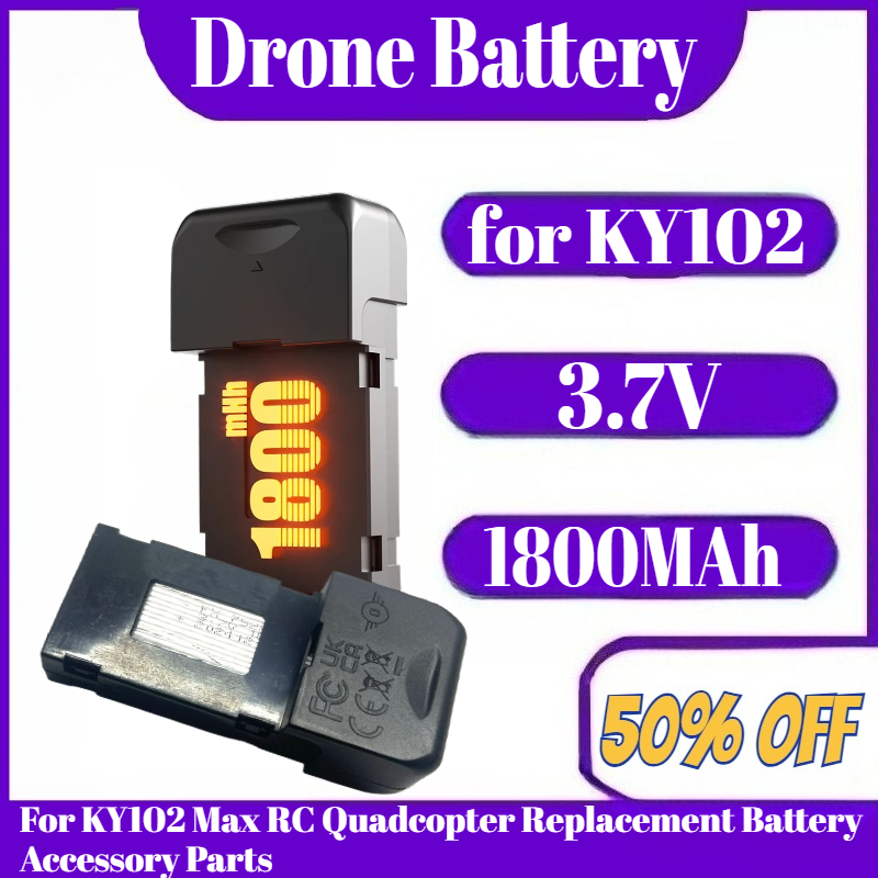 Drone Ky102 Rc - Baterai 3.7V 1800MAh Baterai Drone KY102