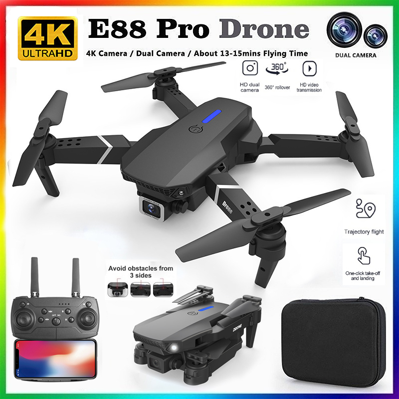 Drone Rc Harness - 2026 BARU E88 Drone Profesional HD