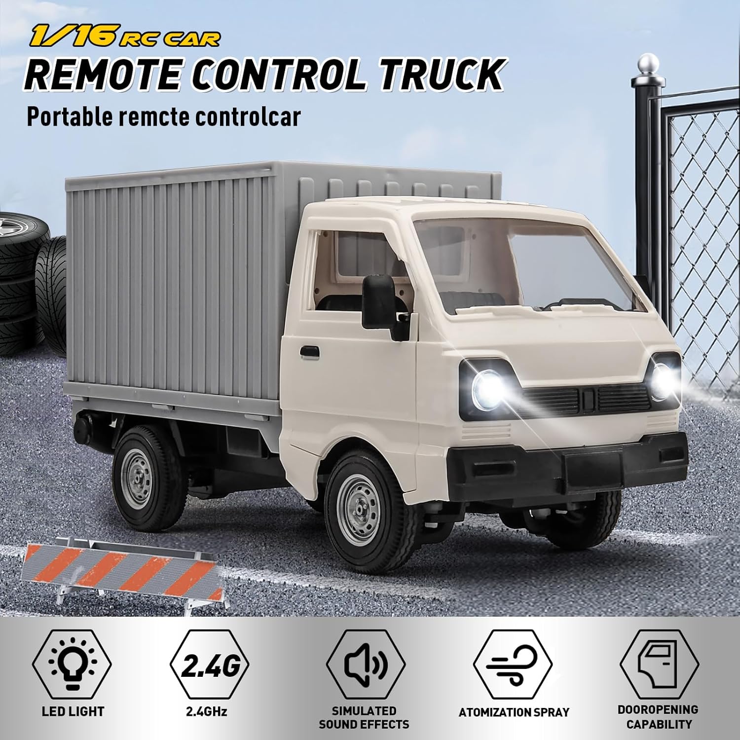 Drone Shahed Rc - Truk RC KF21 1:16 2.4GHZ Mobil