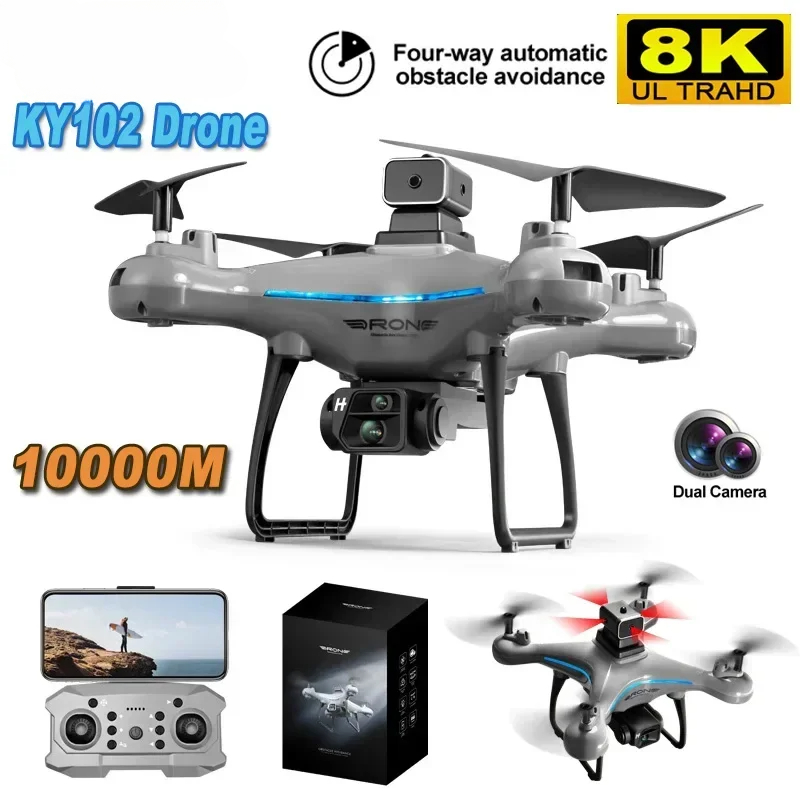 Drone Ky102 Rc - KY102 Drone 8K kamera ganda HD