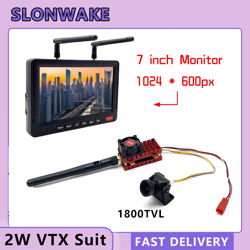 Drone Rc Harness - SLONWAKE 5.8G 2W VTX FPV Kamera