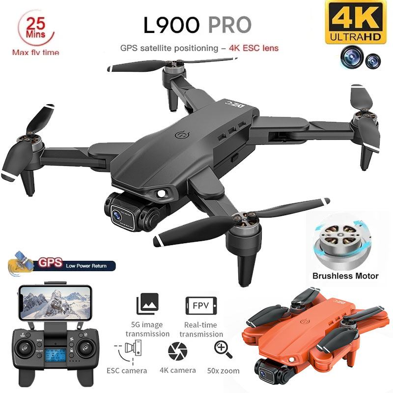 Drone Rc Harness - L900 Pro Drone mainan kamera ganda