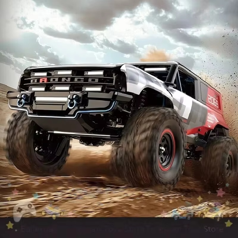 Drone Or Rc Car - Mjx 1/18 Mobil Rc Brushless H18p