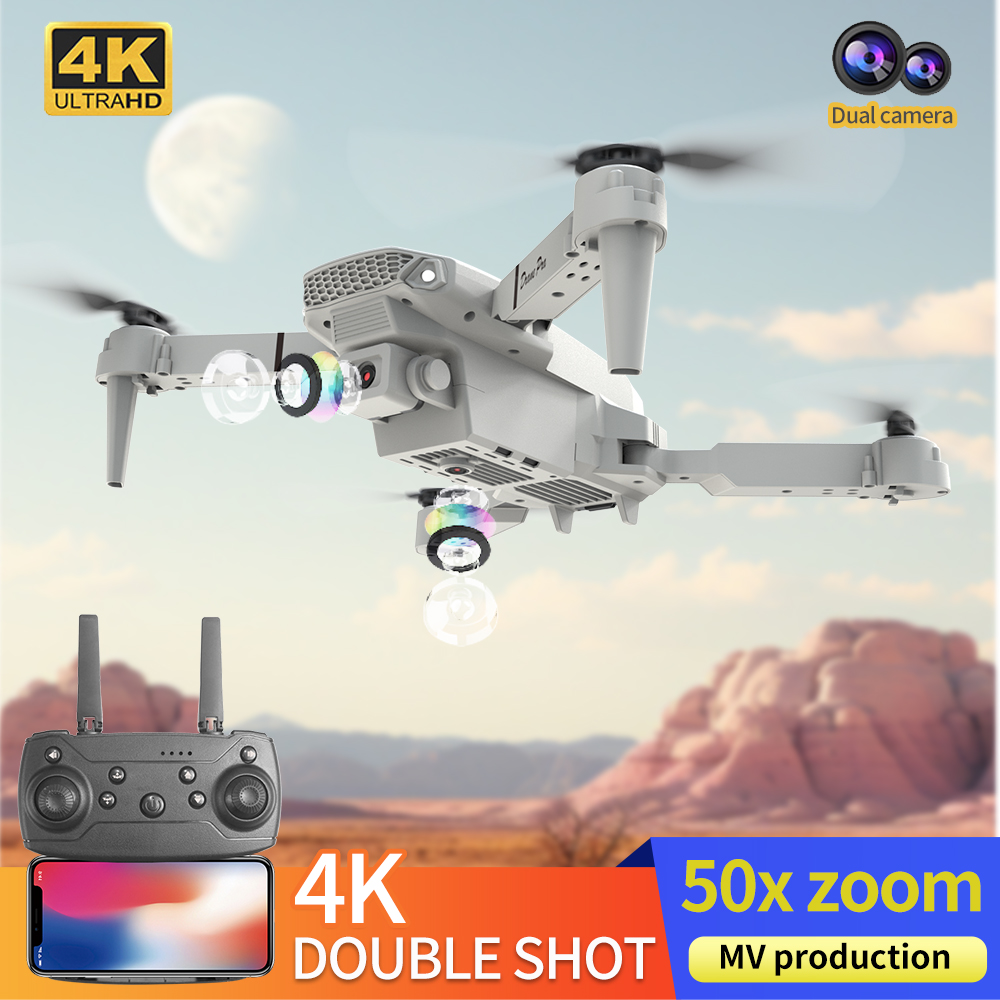 2026 BARU E88 Drone Profesiona - Drone Rc Harness ulasan dan harga