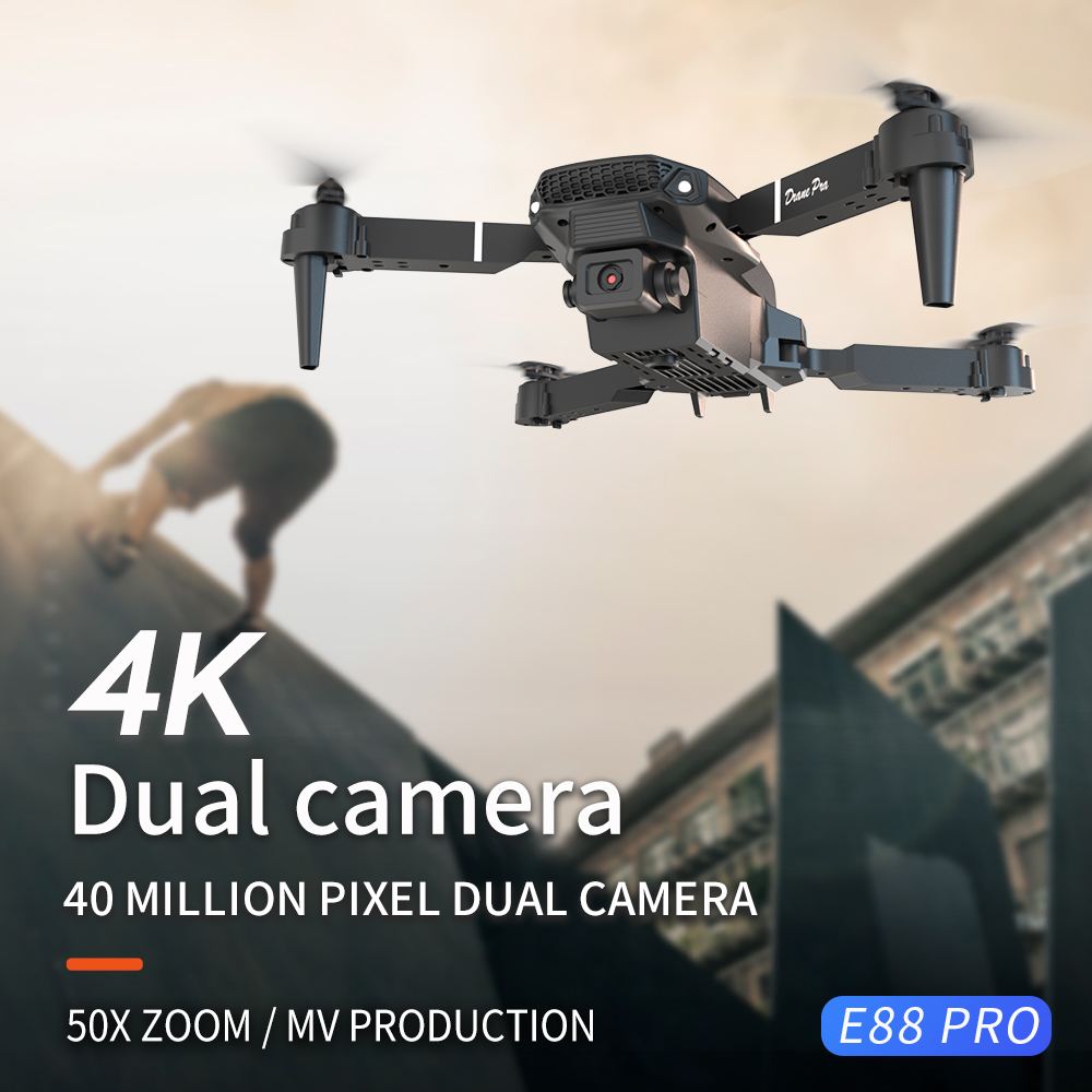 2026 BARU E88 Drone Profesiona - Drone Rc Harness ulasan dan harga