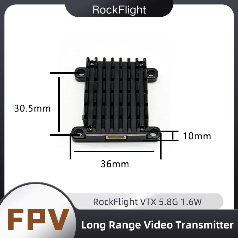 RockFlight TX663 VTX 5.8G 48CH - Receiver Rc Drone ulasan dan harga
