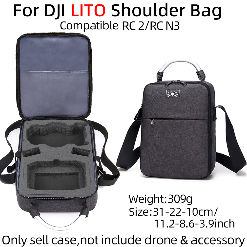 Untuk Tas Bahu DJI LITO Kompat - Drone Dji Rc N3 ulasan dan harga