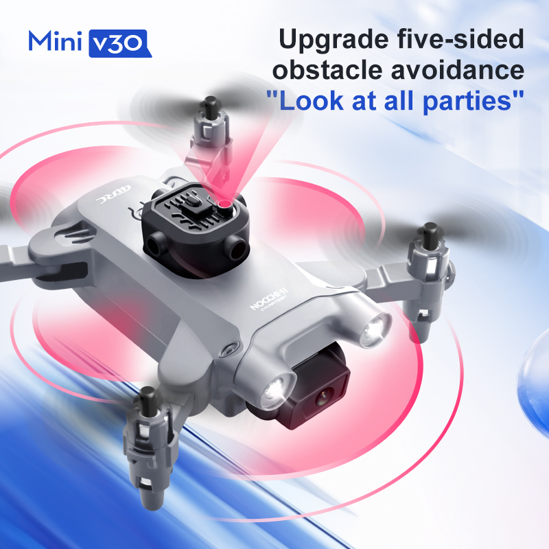Drone FPV Mini V30 WiFi, Quadc - Drone Rc Harness ulasan dan harga