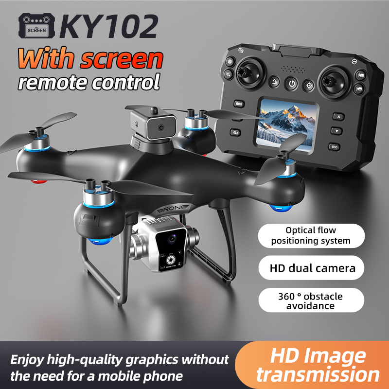 Drone versi pengontrol layar K - Drone Ky102 Rc ulasan dan harga