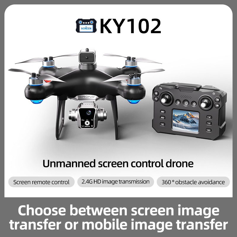 Drone versi pengontrol layar K - Drone Ky102 Rc ulasan dan harga
