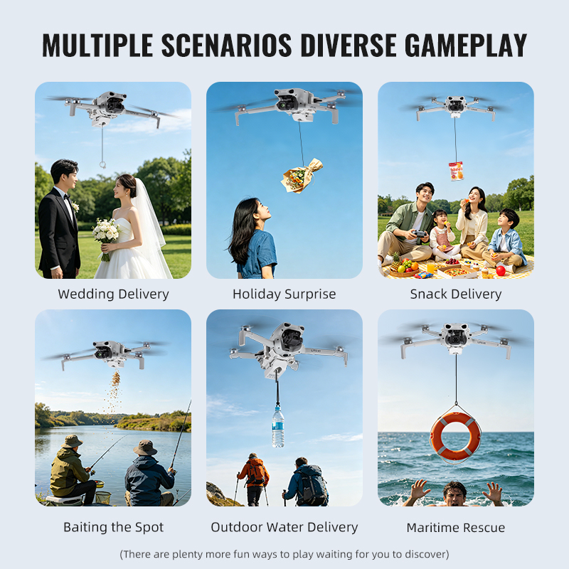 Sistem Airdrop 12KM Untuk DJI  - Drone Dji Rc N1 ulasan dan harga