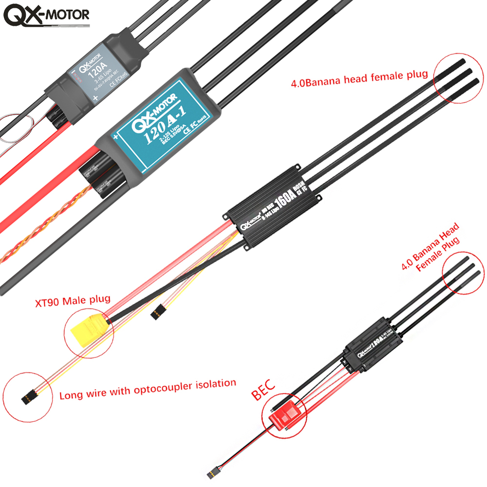 Pengontrol Kecepatan ESC Tanpa - Drone Rc Jet ulasan dan harga