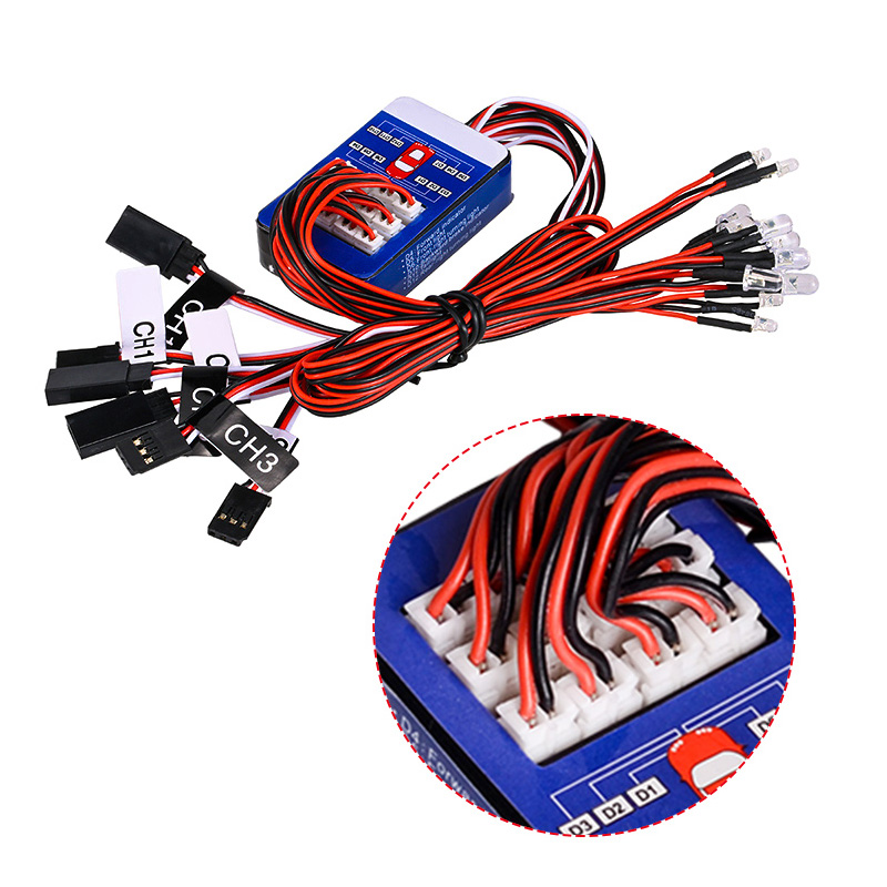 Kit Sistem Lampu LED Mobil RC  - Drone Shahed Rc ulasan dan harga