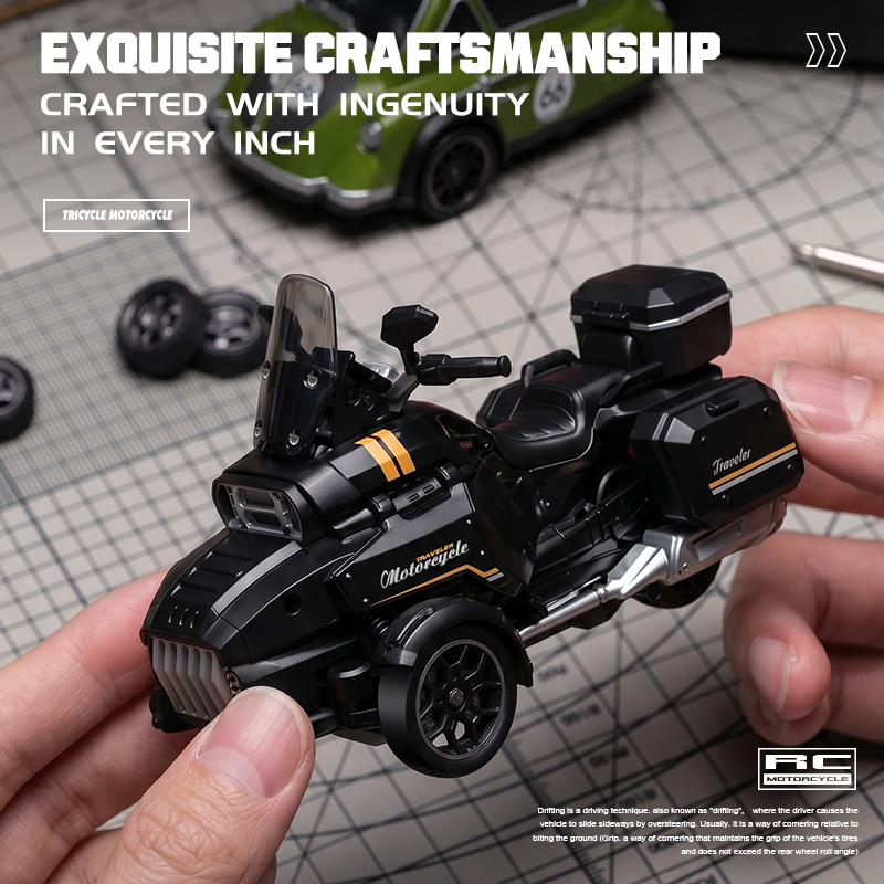 1:43 RC Drift Sepeda Motor Rod - Drone Or Rc Car ulasan dan harga