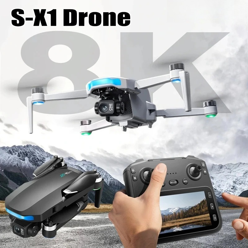 Drone S-X1 Original 8K HD Prof - Drone Rc Harness ulasan dan harga