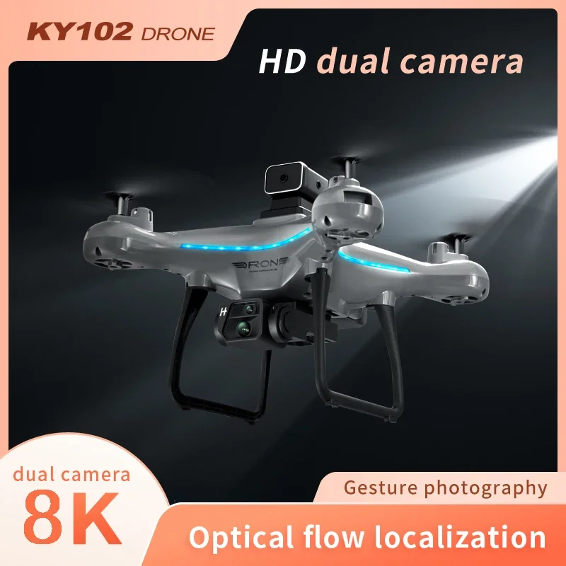 KY102 Drone Rc 8K kamera ganda - Drone Ky102 Rc ulasan dan harga