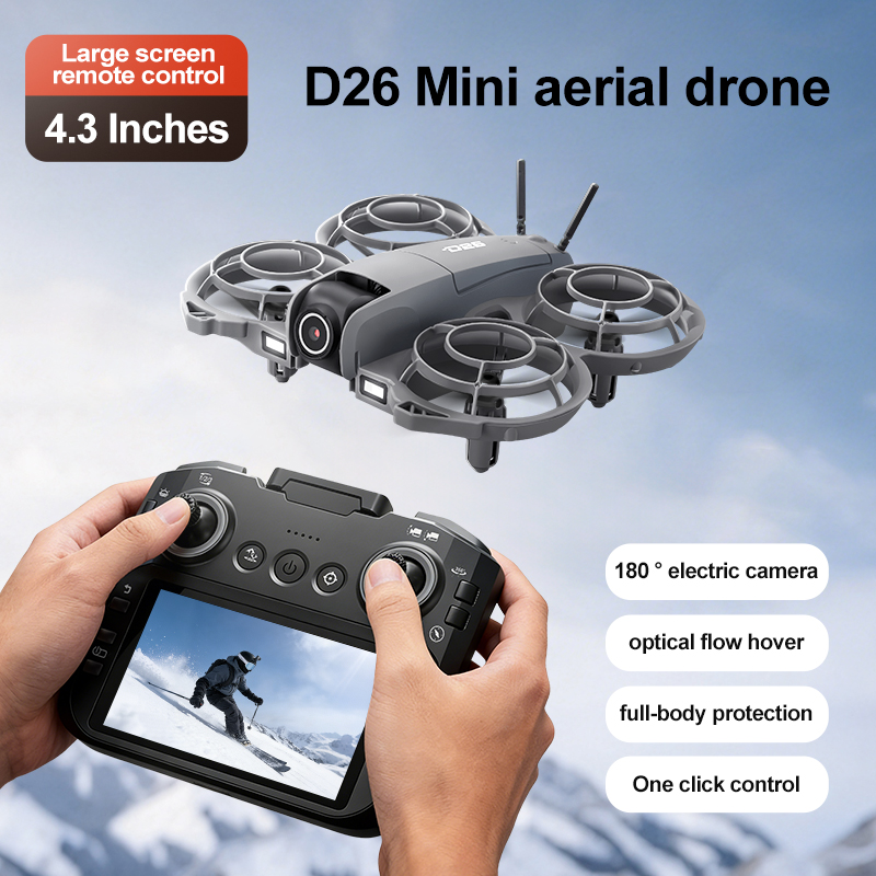 Drone D26 4K Aerial HD 180 °   - Drone Z ulasan dan harga