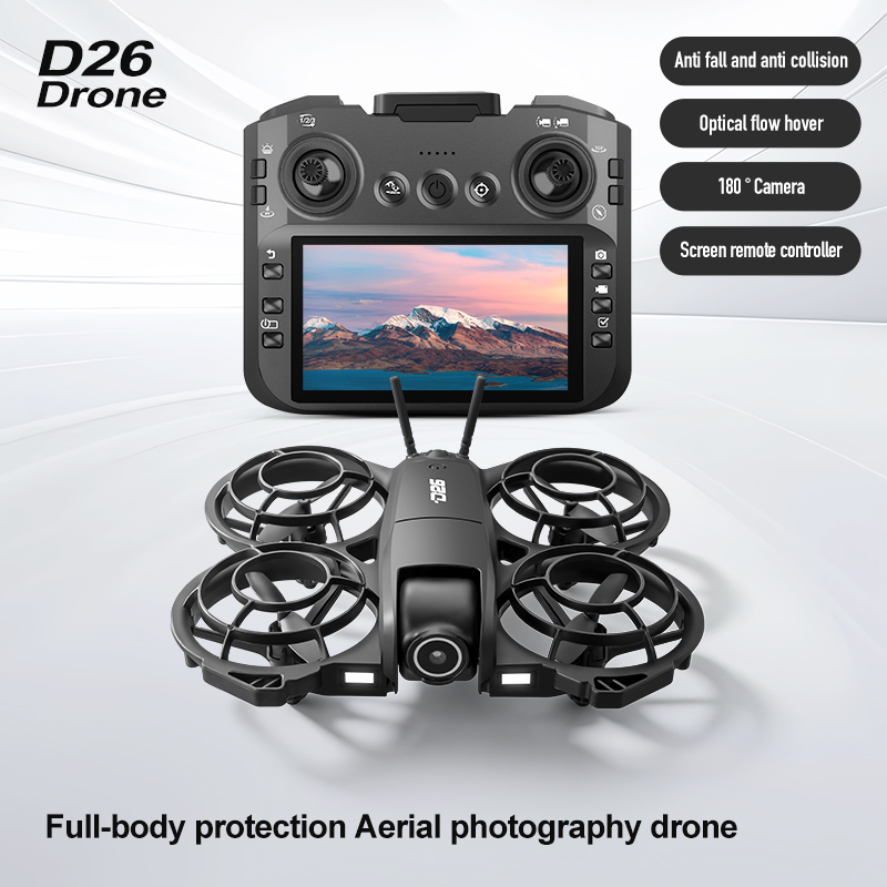 Drone D26 4K Aerial HD 180 °   - Drone Z ulasan dan harga