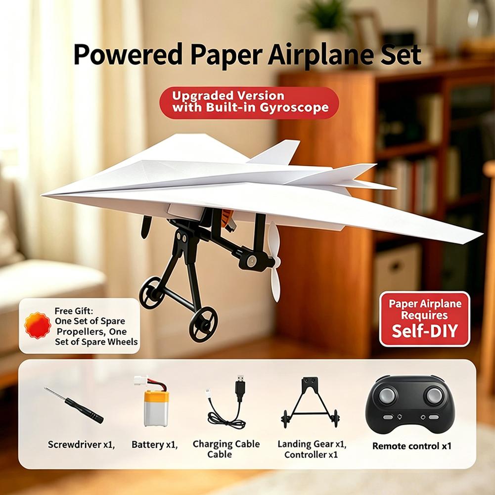 Pesawat Kertas Remote Control, - Drone Rc Jet ulasan dan harga