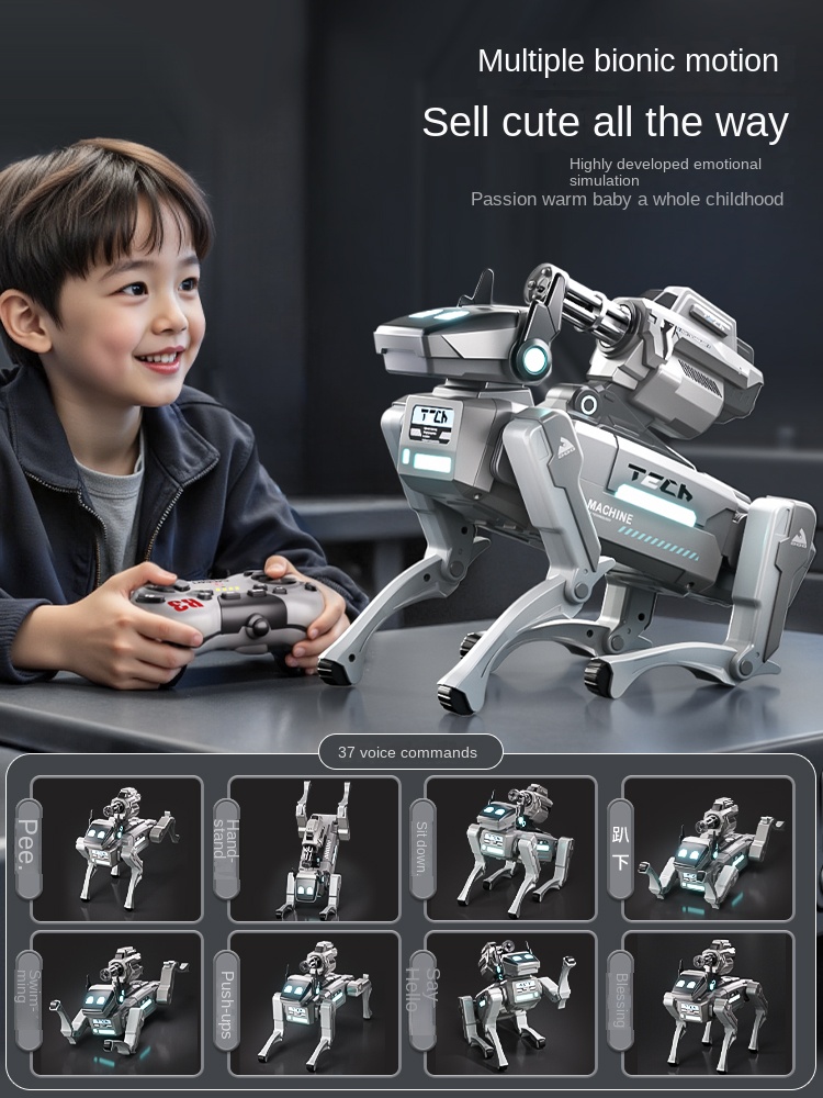 Robot Anjing AI Mainan Remote  - Brushless Motor ulasan dan harga