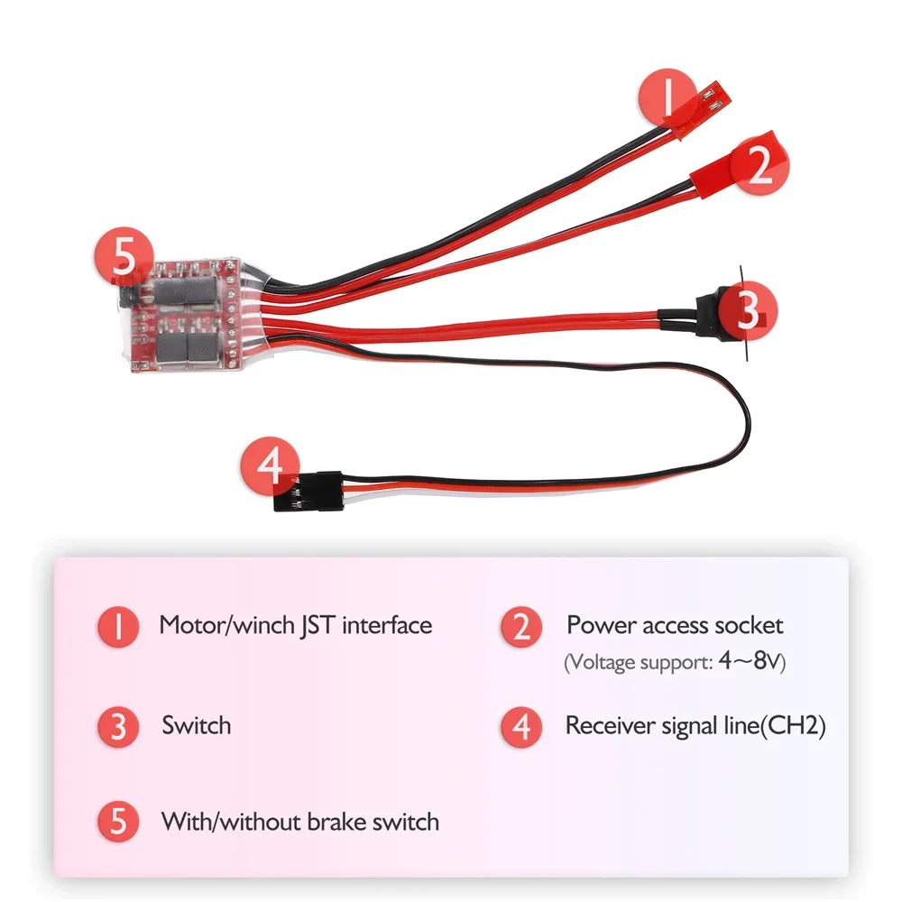 RC 30A Mini Brushed ESC Pengen - Drone Motor Rc Car ulasan dan harga