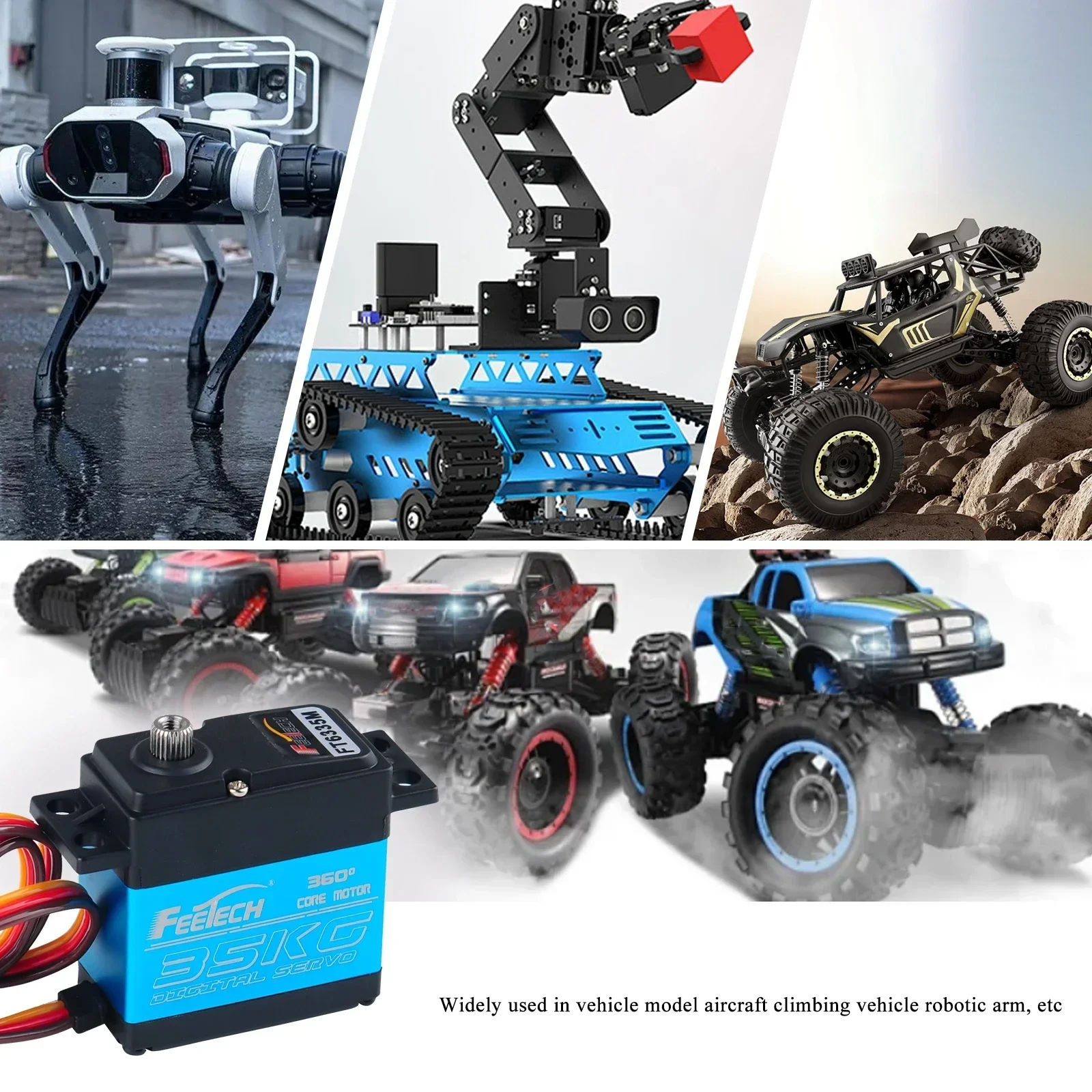 Feetech FT6335M Motor Servo RC - Drone Rc Jet ulasan dan harga