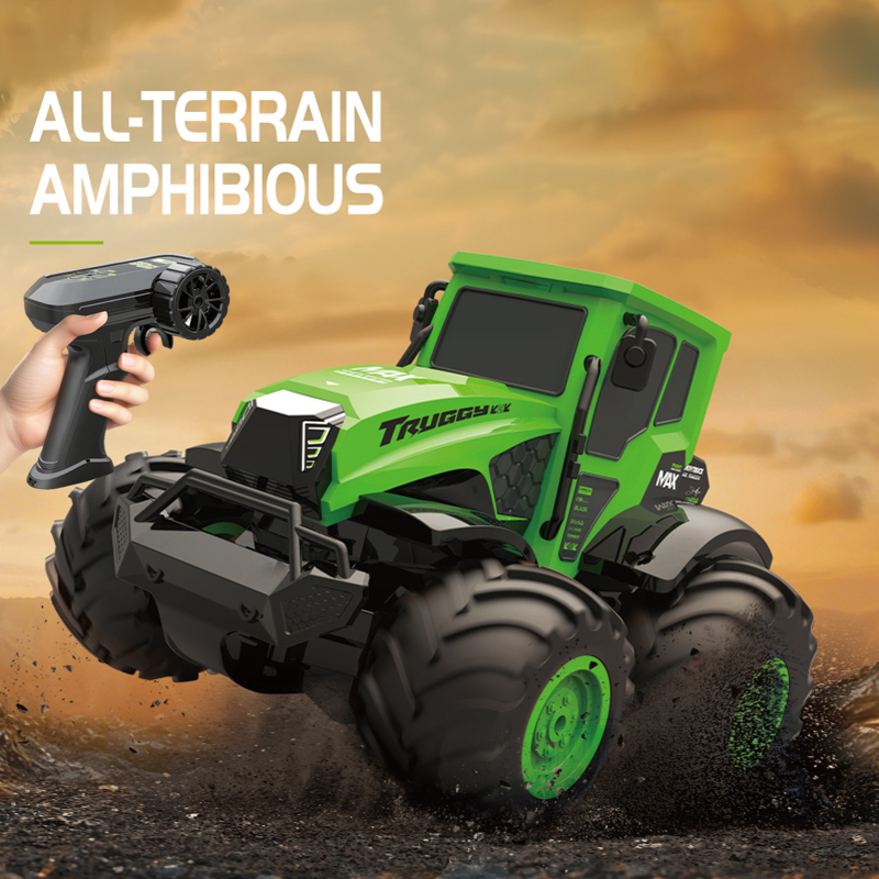 Mobil RC Amfibi Skala 1:14, Ke - Drone Or Rc Car ulasan dan harga