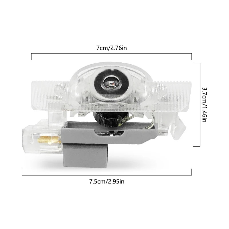 2 buah lampu proyektor LED pin - Drone Shahed Rc ulasan dan harga