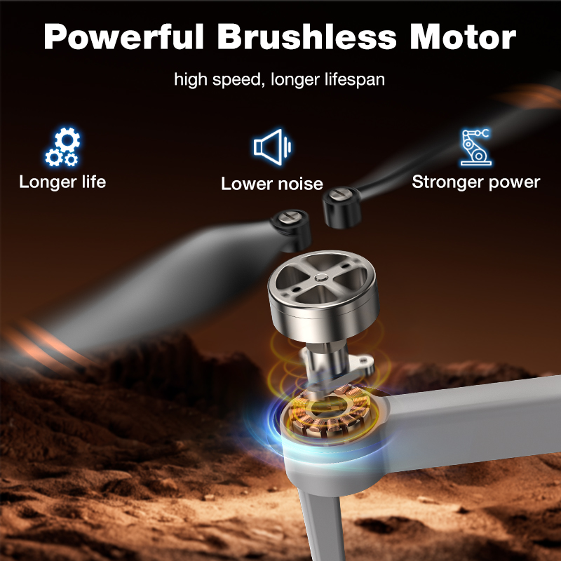 Drone Baru L017 Pro Brushless  - Drone Rc Harness ulasan dan harga