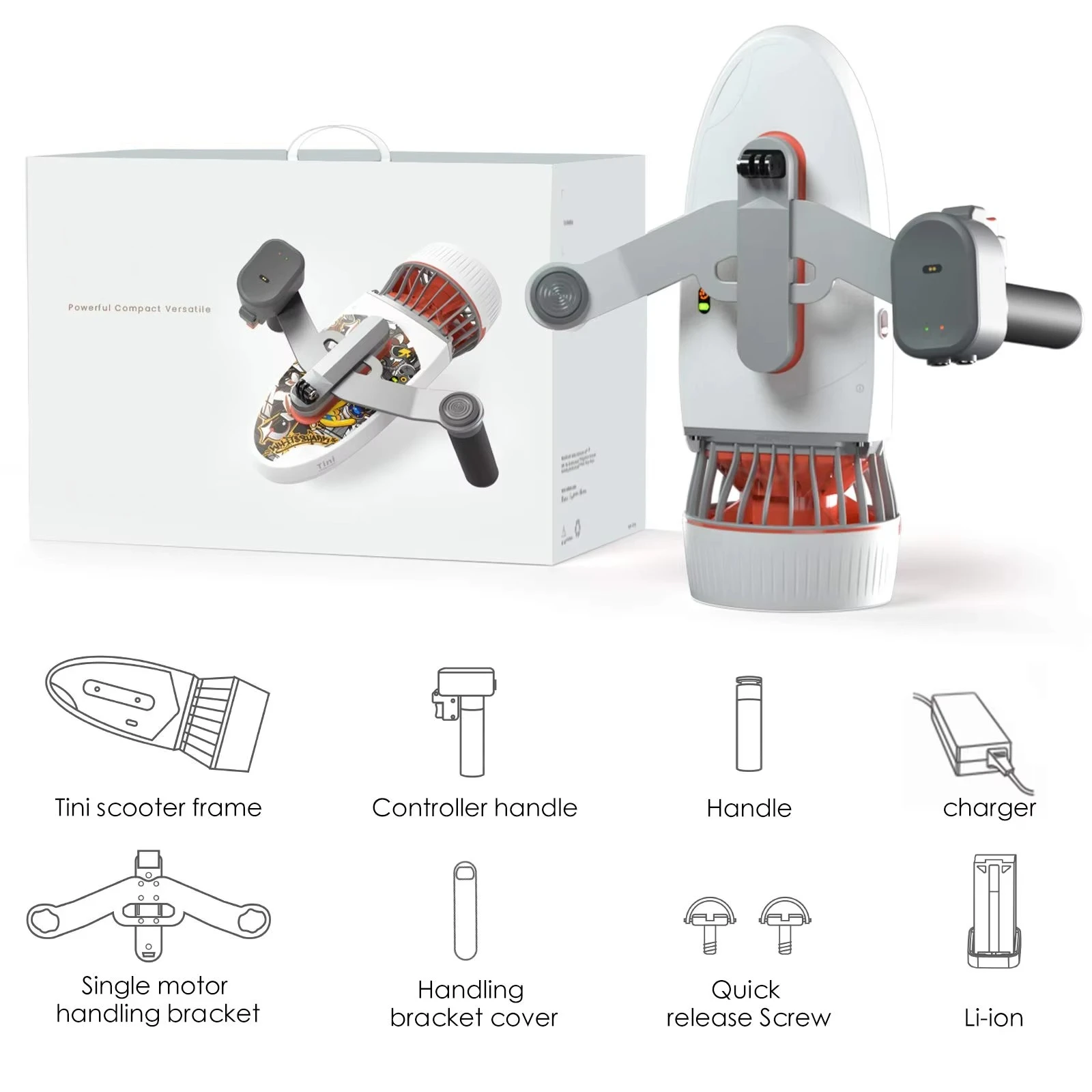 Skuter Selam Listrik Kecepatan - Brushless Motor ulasan dan harga