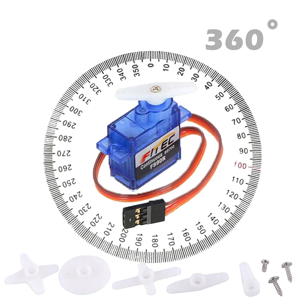 4Set Feetech FS90R Servo 360 D - Drone Rc Jet ulasan dan harga