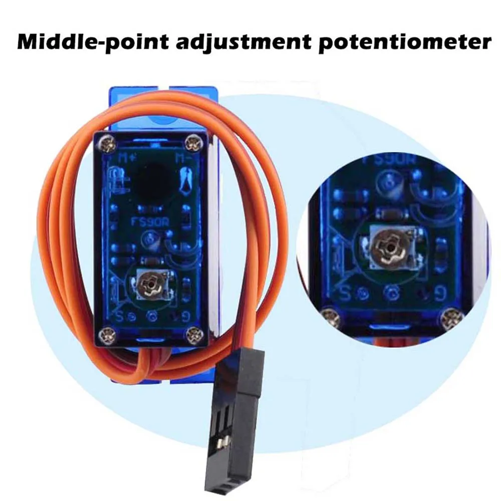 4Set Feetech FS90R Servo 360 D - Drone Rc Jet ulasan dan harga
