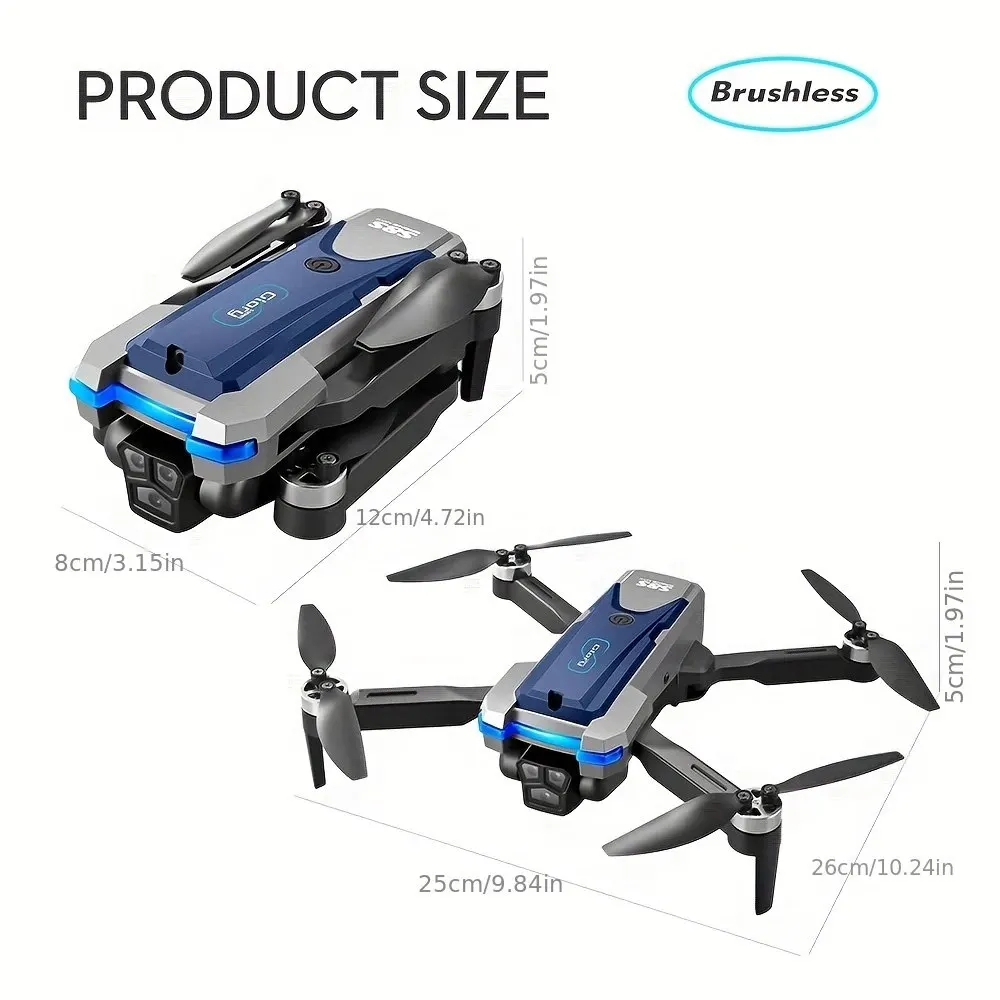 S8S Drone lipat 5G Wifi 8K HD, - Drone Rc Harness ulasan dan harga