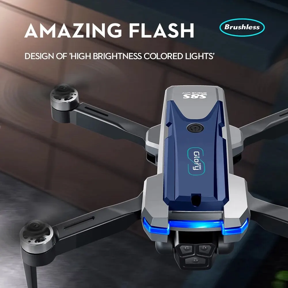 S8S Drone lipat 5G Wifi 8K HD, - Drone Rc Harness ulasan dan harga